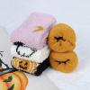 imageAmerican Trends Womens Fuzzy Socks Winter Warm Fluffy Socks Athletic Outdoor Sports Socks3 Pack Halloween Set