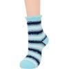 imageAmerican Trends Womens Fuzzy Socks Winter Warm Fluffy Socks Athletic Outdoor Sports Socks5 Pack Blue Srtiped