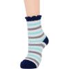 imageAmerican Trends Womens Fuzzy Socks Winter Warm Fluffy Socks Athletic Outdoor Sports Socks5 Pack Blue Srtiped