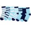 imageAmerican Trends Womens Fuzzy Socks Winter Warm Fluffy Socks Athletic Outdoor Sports Socks5 Pack Blue Srtiped