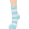 imageAmerican Trends Womens Fuzzy Socks Winter Warm Fluffy Socks Athletic Outdoor Sports Socks5 Pack Blue Srtiped