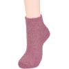 imageAmerican Trends Womens Fuzzy Socks Winter Warm Fluffy Socks Athletic Outdoor Sports Socks5 Pack Candyprint