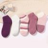 imageAmerican Trends Womens Fuzzy Socks Winter Warm Fluffy Socks Athletic Outdoor Sports Socks5 Pack Candystriped