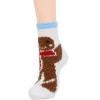 imageAmerican Trends Womens Fuzzy Socks Winter Warm Fluffy Socks Athletic Outdoor Sports Socks5 Pack Christmas