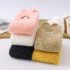 imageAmerican Trends Womens Fuzzy Socks Winter Warm Fluffy Socks Athletic Outdoor Sports Socks5 Pack Cute Face