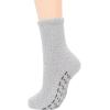 imageAmerican Trends Womens Fuzzy Socks Winter Warm Fluffy Socks Athletic Outdoor Sports Socks5 Pack Dark Blue Series With Grips