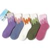 imageAmerican Trends Womens Fuzzy Socks Winter Warm Fluffy Socks Athletic Outdoor Sports Socks5 Pack Icecream
