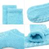 imageAmerican Trends Womens Fuzzy Socks Winter Warm Fluffy Socks Athletic Outdoor Sports Socks5 Pack Solid Rainbow With Grips