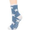 imageAmerican Trends Womens Fuzzy Socks Winter Warm Fluffy Socks Athletic Outdoor Sports Socks5 Pack Stars With Grips