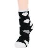 imageAmerican Trends Womens Fuzzy Socks Winter Warm Fluffy Socks Athletic Outdoor Sports Socks5 Pack White