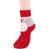 imageAmerican Trends Womens Fuzzy Socks Winter Warm Fluffy Socks Athletic Outdoor Sports Socks5 Pairs Cartoon Christmas