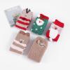 imageAmerican Trends Womens Fuzzy Socks Winter Warm Fluffy Socks Athletic Outdoor Sports Socks5 Pairs Cartoon Christmas