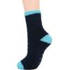 imageAmerican Trends Womens Fuzzy Socks Winter Warm Fluffy Socks Athletic Outdoor Sports SocksBlueblack 5 Pack