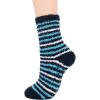 imageAmerican Trends Womens Fuzzy Socks Winter Warm Fluffy Socks Athletic Outdoor Sports SocksBlueblack 5 Pack