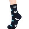 imageAmerican Trends Womens Fuzzy Socks Winter Warm Fluffy Socks Athletic Outdoor Sports SocksBlueblack 5 Pack