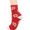 imageAmerican Trends Womens Fuzzy Socks Winter Warm Fluffy Socks Athletic Outdoor Sports SocksDots 5 Pack