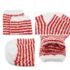 imageAmerican Trends Womens Fuzzy Socks Winter Warm Fluffy Socks Athletic Outdoor Sports SocksDots 5 Pack