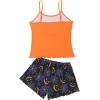imageAmerican Trends Cute Pajamas for Women Strawberry Print Cami Top and Shorts Pj Set Two Piece Pajama Set Sleepwear Sleep SetGhost Spider Web