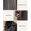 imageFaux Leather Jacket Women Brown Pleather Bomber Jacket Oversized Leather Blazer Motorcycle Jacket Biker Jacket Winter Coat Wine Red S