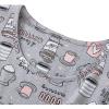 imageAmerican Trends Nightgowns for Women Cotton Night Shirts Short Sleeve Night Gown Dress Casual Pajamas Soft SleepwearGrey Cup