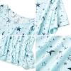 imageAmerican Trends Nightgowns for Women Cotton Night Shirts Short Sleeve Night Gown Dress Casual Pajamas Soft SleepwearGrey Penguin