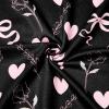 imageAmerican Trends Nightgowns for Women Cotton Night Shirts Short Sleeve Night Gown Dress Casual Pajamas Soft SleepwearHeart Bow Black