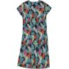 imageAmerican Trends Nightgowns for Women Cotton Night Shirts Short Sleeve Night Gown Dress Casual Pajamas Soft SleepwearM Colorful Leaves