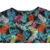 imageAmerican Trends Nightgowns for Women Cotton Night Shirts Short Sleeve Night Gown Dress Casual Pajamas Soft SleepwearM Colorful Leaves