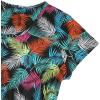 imageAmerican Trends Nightgowns for Women Cotton Night Shirts Short Sleeve Night Gown Dress Casual Pajamas Soft SleepwearM Colorful Leaves