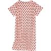 imageAmerican Trends Nightgowns for Women Cotton Night Shirts Short Sleeve Night Gown Dress Casual Pajamas Soft SleepwearPink Black Heart