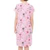 imageAmerican Trends Nightgowns for Women Cotton Night Shirts Short Sleeve Night Gown Dress Casual Pajamas Soft SleepwearPink Cat