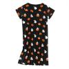 imageAmerican Trends Nightgowns for Women Cotton Night Shirts Short Sleeve Night Gown Dress Casual Pajamas Soft SleepwearPumpkin 01