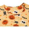 imageAmerican Trends Nightgowns for Women Cotton Night Shirts Short Sleeve Night Gown Dress Casual Pajamas Soft SleepwearPumpkin Skeleton