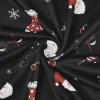 imageAmerican Trends Nightgowns for Women Cotton Night Shirts Short Sleeve Night Gown Dress Casual Pajamas Soft SleepwearSnowman on Black