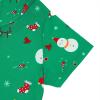 imageAmerican Trends Nightgowns for Women Cotton Night Shirts Short Sleeve Night Gown Dress Casual Pajamas Soft SleepwearSnowman on Green