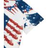 imageAmerican Trends Nightgowns for Women Cotton Night Shirts Short Sleeve Night Gown Dress Casual Pajamas Soft SleepwearStar American Flag