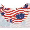 imageAmerican Trends Nightgowns for Women Cotton Night Shirts Short Sleeve Night Gown Dress Casual Pajamas Soft SleepwearStripe American Flag