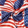imageAmerican Trends Nightgowns for Women Cotton Night Shirts Short Sleeve Night Gown Dress Casual Pajamas Soft SleepwearStripe American Flag