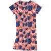 imageAmerican Trends Nightgowns for Women Cotton Night Shirts Short Sleeve Night Gown Dress Casual Pajamas Soft SleepwearStripe American Flag
