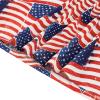 imageAmerican Trends Nightgowns for Women Cotton Night Shirts Short Sleeve Night Gown Dress Casual Pajamas Soft SleepwearStripe American Flag