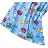 imageAmerican Trends Nightgowns for Women Cotton Night Shirts Short Sleeve Night Gown Dress Casual Pajamas Soft SleepwearBlue Coconut Tree