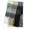 imageAmerican Trends Womens Chunky Blanket Oversized Long Big Plaid Warm Wrap ScarfBlack Plaid