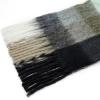 imageAmerican Trends Womens Chunky Blanket Oversized Long Big Plaid Warm Wrap ScarfBlack Plaid