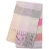 imageAmerican Trends Womens Chunky Blanket Oversized Long Big Plaid Warm Wrap ScarfPink Plaid