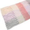 imageAmerican Trends Womens Chunky Blanket Oversized Long Big Plaid Warm Wrap ScarfPink Plaid