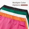 imageSatin Mini Skirt High Waisted Silk Skirts for Women Trendy Solid Color Short SkirtWine