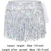 imageWomens Belly Dance Skirt Sequin Skirts Sparkly Rave Skirt Tassel Fringe Festival Outfit Belly Dance Hip Scarf1 Sliver