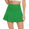 imageAmerican Trends High Waist Pleated Tennis Skirt with Pockets Skorts Skirts for WomenGreen