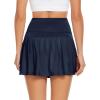 imageAmerican Trends High Waist Pleated Tennis Skirt with Pockets Skorts Skirts for WomenNavy