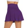 imageAmerican Trends High Waist Pleated Tennis Skirt with Pockets Skorts Skirts for WomenPurple